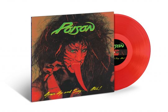 Poison Red vinyl