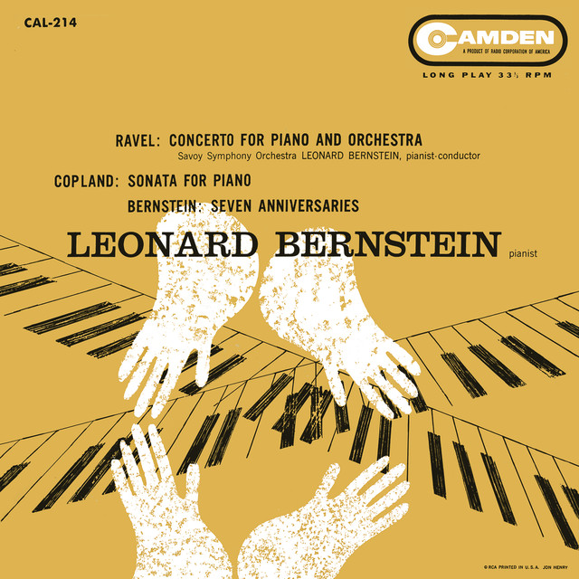 Ravel: Piano Concerto in G Major, M. 83 – Bernstein Seven Anniversaries – Coplan: Piano Sonata – Blitzstein: Dusty Sun – Bernstein: I hate music