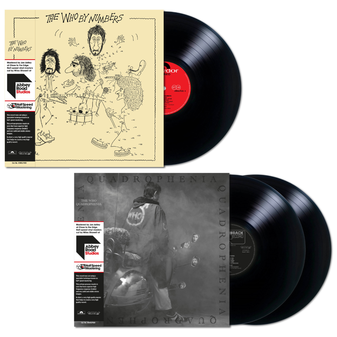 The Who 'Quadrophenia' And 'The Who By Numbers' Half Speed