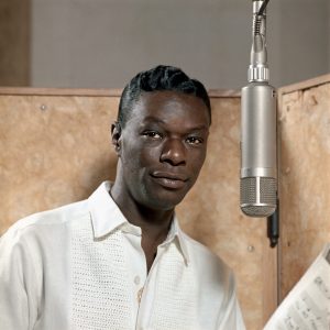 Nat King Cole-studio color-© Capitol Photo Archives